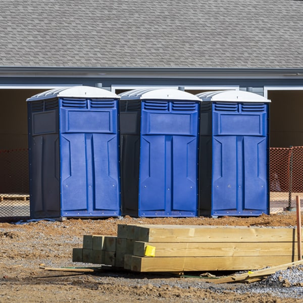 can i customize the exterior of the portable toilets with my event logo or branding in Collinwood MN